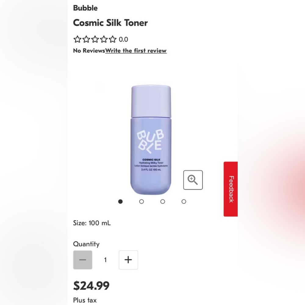 Bubble Cosmic Silk Hydrating Milky Toner